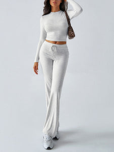 Long Sleeve Top and Pants Set