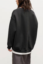 Load image into Gallery viewer, Oversize Round Neck Sweatshirt | Dropped Shoulder
