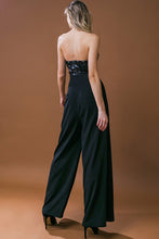 Load image into Gallery viewer, Sequin Top Jumpsuit | Wide Leg Tube Top Jumpsuit
