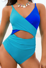Load image into Gallery viewer, Womens Swimsuit | Cutout Spaghetti Strap One-Piece Swimwear
