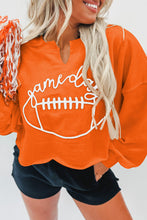 Load image into Gallery viewer, Orange Sweatshirt | Game Day Lettering
