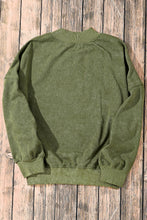 Load image into Gallery viewer, Pullover Sweatshirt | Green Drop Shoulder Crew Neck
