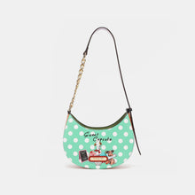 Load image into Gallery viewer, Vegan Leather Polka Dot Shoulder Bag
