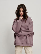 Load image into Gallery viewer, Oversize Round Neck Sweatshirt | Dropped Shoulder
