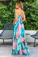 Load image into Gallery viewer, Cami Dress | Crisscross Printed Surplice Dress
