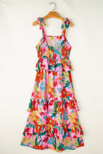 Load image into Gallery viewer, Cami Dress | Ruffled Printed Square Neck Dress
