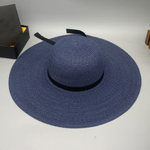 Load image into Gallery viewer, Paper Braided Wide Brim Hat
