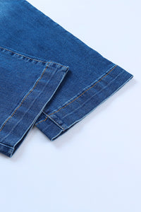 Blue High Rise Wide Leg Jeans | Bottoms/Jeans