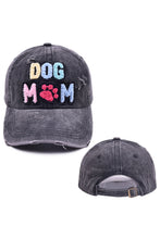 Load image into Gallery viewer, Black DOG MAMA Baseball Cap | Accessories/Hats &amp; Caps
