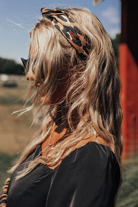 Headband | Leopard Bow Knotted Headband