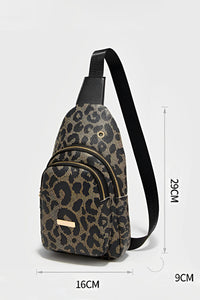 Leopard Print PU Sling Bag | Shoes & Bags/Crossbody Bags