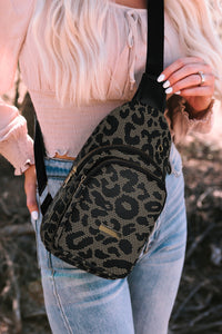 Leopard Print PU Sling Bag | Shoes & Bags/Crossbody Bags