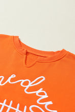 Load image into Gallery viewer, Orange Sweatshirt | Game Day Lettering
