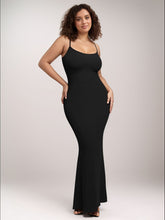 Load image into Gallery viewer, Black Maxi Dress | Shapewear Sleeveless
