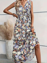 Load image into Gallery viewer, Floral Sleeveless Midi Dress | Dress
