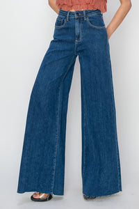 RISEN Palazzo Jeans | High Rise Palazzo Jeans