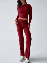 Load image into Gallery viewer, Long Sleeve Top and Pants Set
