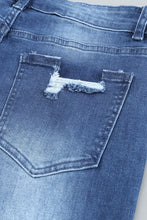 Load image into Gallery viewer, Light Blue Distressed Boyfriend Denim Pants
