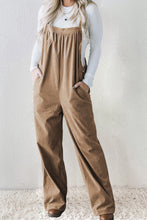 Load image into Gallery viewer, Wide Strap Overalls | Square Neck Pocketed Overalls
