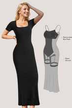 Load image into Gallery viewer, BUILT IN SHAPE-WEAR Maxi Dress
