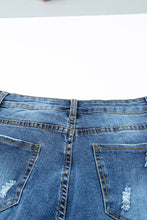 Load image into Gallery viewer, Buttoned Pockets Distressed Jeans | Bottoms/Jeans
