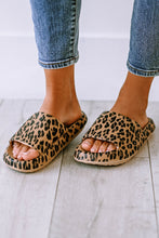 Load image into Gallery viewer, Leopard Print Thick Sole Slip On Slippers | Shoes &amp; Bags/Slippers
