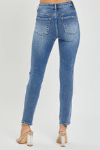 Load image into Gallery viewer, Risen Full Size High Rise Knee Distressed Skinny Jeans
