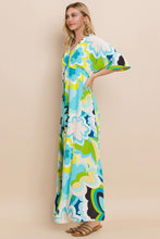 Load image into Gallery viewer, Maxi Dress | Floral Printed Slit Maxi Dress
