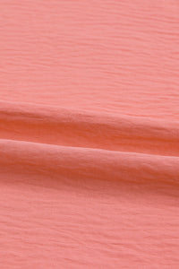Pink Smocked Wrist Shift Top | Tops/Tops & Tees