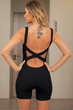 Load image into Gallery viewer, Crisscross Wide Strap Active Romper
