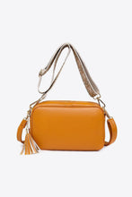 Load image into Gallery viewer, Leather Tassel Cross Body Satchel Bag
