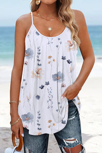 Womens Cami Top-Full Size Printed Scoop Neck Cami | Tops/Blouses & Shirts