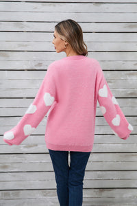 Angel Wings Heart Sweater