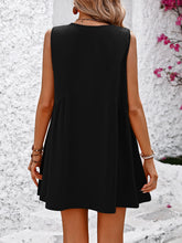 Load image into Gallery viewer, Womens Mini Dress | V-Neck Sleeveless Mini Dress | Dresses/Mini Dresses
