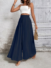 Load image into Gallery viewer, Wide Leg Pants | Tied High Waist Wide Leg Pants
