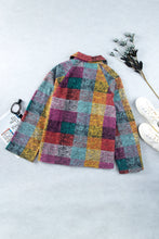 Load image into Gallery viewer, Plaid Jacket | Multi-Color Pocketed Shacket
