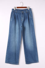 Load image into Gallery viewer, Blue Slouchy Wide Leg Jeans | Bottoms/Jeans
