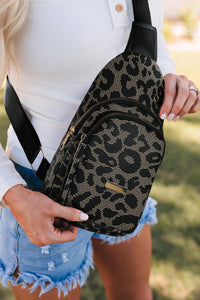 Leopard Print PU Sling Bag | Shoes & Bags/Crossbody Bags