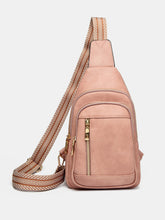 Load image into Gallery viewer, PU Leather Adjustable Crossbody Bag
