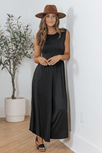 Load image into Gallery viewer, Black Open Back Wide Leg Jumpsuit | Bottoms/Jumpsuits &amp; Rompers
