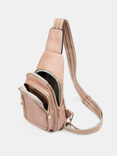 Load image into Gallery viewer, PU Leather Adjustable Crossbody Bag
