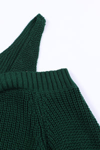 Green Dew Shoulder Juliette Knitted Sweater | Tops/Sweaters & Cardigans