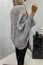 Load image into Gallery viewer, Batwing Sleeve Sweater | Round Neck Sweater
