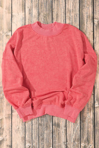 Pullover Sweatshirt | Drop Shoulder Crew Neck