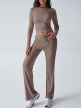 Load image into Gallery viewer, Long Sleeve Top and Pants Set
