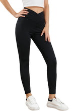 Load image into Gallery viewer, Black Arched Waist Seamless Active Leggings | Activewear/Yoga Pants
