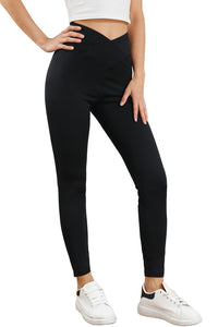 Black Arched Waist Seamless Active Leggings | Activewear/Yoga Pants