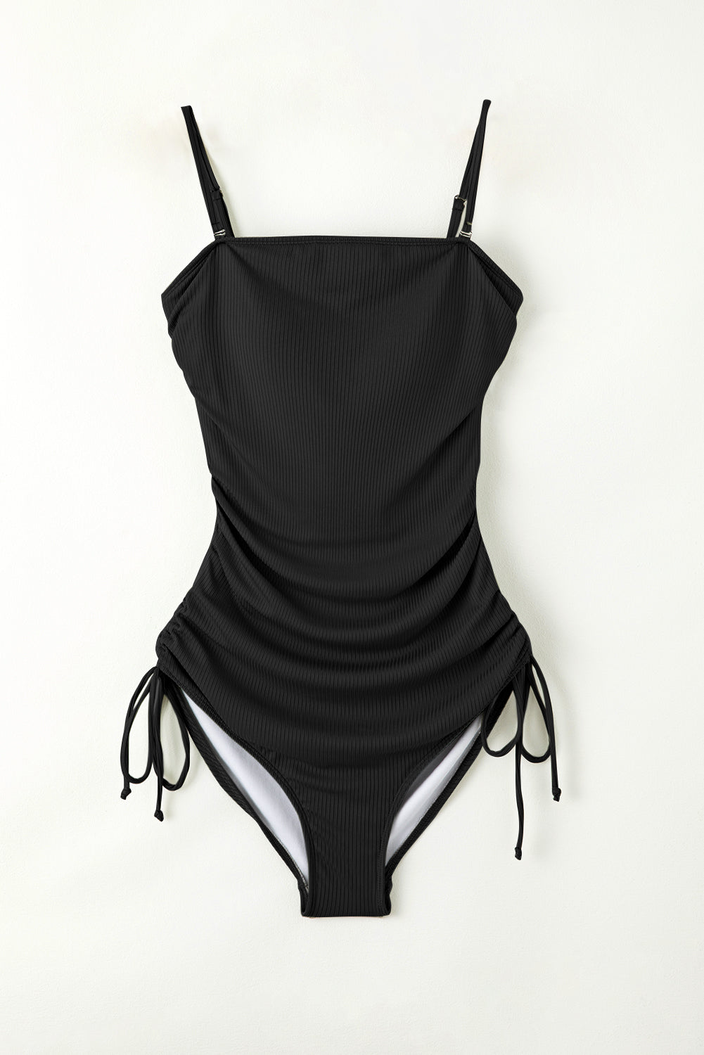 Women Swimsuit-Drawstring Spaghetti Strap One-Piece Swimwear | Swimwear/One Piece Swimsuit