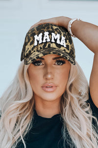 Leopard MAMA Embroidered Leopard Baseball Cap | Accessories/Hats & Caps