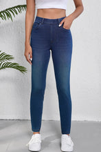 Load image into Gallery viewer, High Waist Skinny Jeans with Pockets
